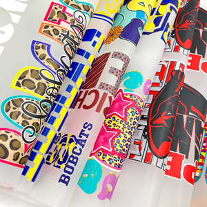 สติกเกอร์ถ่ายโอนความร้อน DTF A3ไวนิลสำหรับเสื้อยืดสติกเกอร์แบบรีดติดด้วยความร้อนสำหรับงานฮาโลวีนงานตามสั่ง - Product Image 3