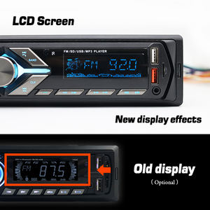 최신 프라이빗 모델 2USB BT AUX 12V 24V OEM 오토라디오 1DIN MP3 카 라디오 카 오디오 시스템 - Product Image 5