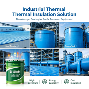 Revestimiento de Aislamiento Térmico de Aerogel para Paredes Exteriores y Techos, Impermeable, Ignífugo, Pintura de Aislamiento Nano que Ahorra Energía - Product Image 5