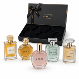 Set de Regalo de 5 Botellas de Perfume Elegante para Mujer, Aroma Floral, Frutal y Amaderado, Larga Duración, Tamaño de Muestra, Eau de Toilette - Product Image 3