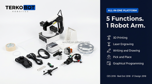 Bras robotique éducatif <span class=keywords><strong>de</strong></span> bureau TEPKOBOT, 4 axes, 500g, programmation graphique, impression 3D, gravure laser, certifié CE - Product Image 6