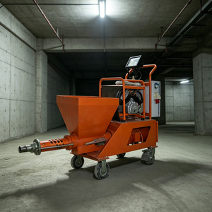 Machine à projeter du mortier pour le plâtrage et la rénovation des murs des hôtels et des complexes hôteliers - Product Image 1