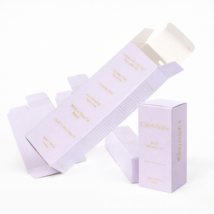 Custom Logo Cosmetic Folding Box Paper Carton Packaging <b>for</b> Beauty Retail - Product Image 6