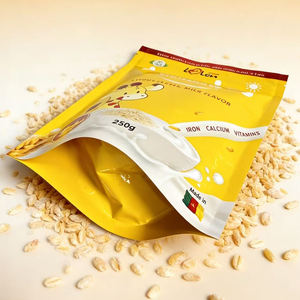 ถุงซิปล็อคพิมพ์ลายตามสั่ง เกรดอาหาร บรรจุผงนม 250 กรัม ซองขนมขบเคี้ยว - Product Image 4