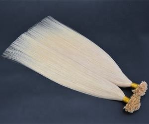 Kératine italienne en gros # 60 extensions de cheveux à bandes adhésives Remy blondes brésiliennes, 100% cheveux humains, 20 pouces, sans perte - Product Image 3