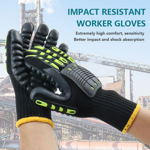 Guantes De protección TPR anticorte mecánico absorción de impactos resistente a las vibraciones guantes De trabajo Industrial Guantes De Impacto - Product Image 6