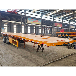 Prix d'usine Nouvelle semi-remorque <span class=keywords><strong>porte</strong></span>-conteneurs à plateau en acier 20/40/45 pieds 2/<span class=keywords><strong>3</strong></span>/4 <span class=keywords><strong>essieux</strong></span> - Product Image 6