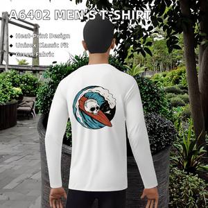 T-shirt pour homme 200 grammes Jersey Polyester/Coton Blanc Imprimé Écologique - Product Image 2