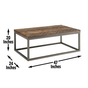 Table Cocktail Marron DB Lorenza Collection Tables Basses Élégantes - Product Image 2