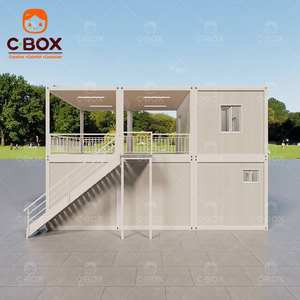 Casa Prefabricada de Lujo Ecológica Cbox, Casas Pequeñas Modulares, Villa Móvil, Apartamento con Paredes de Cristal, Casa Contenedor en Kit - Product Image 3