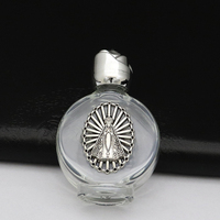 Dôme en verre à thème religieux, capacité 15 ml, ornement décoratif artisanal