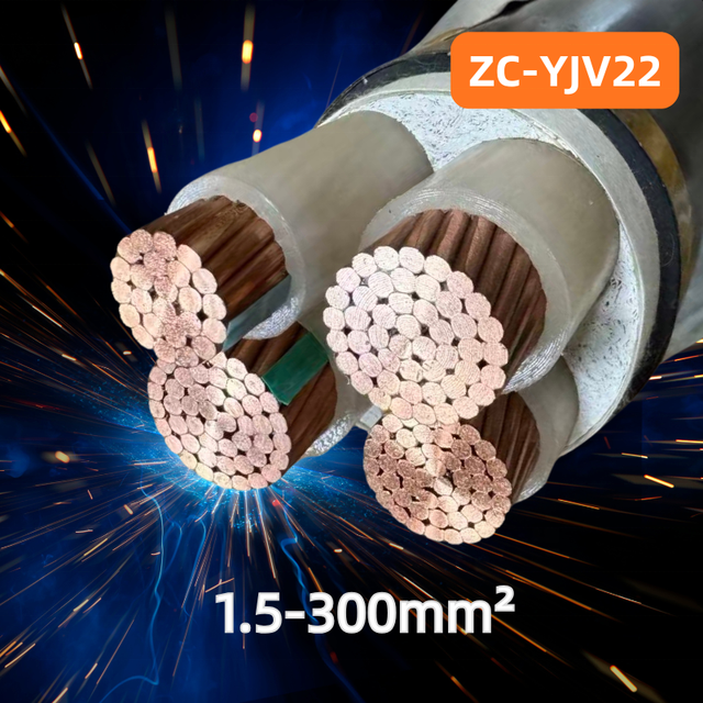 N2XSY NYBY Low Voltage Underground Power Cable 120mm 185mm XLPE STA Armoured Cable SANS 1507-4 AS/NZS 5000.1 Construction