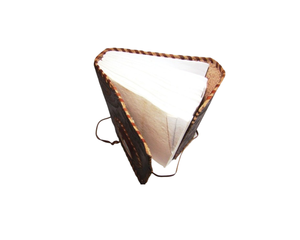Carnet de notes en cuir personnalisé classique avec fermeture à lien pour écrivains, étudiants, professionnels et notes quotidiennes - Product Image 4