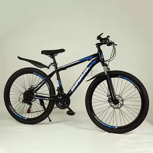 Bicicleta de Montaña MTB para Adultos con Certificación CE, Portaequipajes Trasero, Cuadro de Acero de Alto Carbono, Horquilla de Aluminio, 18 Velocidades, Modelo Zxc-292 Double V - Product Image 3