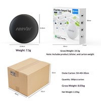 Porte-clés GPS intelligent anti-perte |   Compatible Bluetooth et Apple Find My |   Faible consommation d'énergie, partage multi-utilisateurs