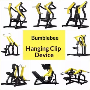 Set Completo <span class=keywords><strong>di</strong></span> Attrezzature da Palestra Hammer Strength Giallo e Nero per Uso Commerciale OEM/ODM Stile Bumblebee - Product Image 1