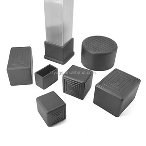 Bouchons d'extrémité ronds en <span class=keywords><strong>PVC</strong></span> noir de 25 mm de diamètre pour pieds de chaise et de table, insert de <span class=keywords><strong>tube</strong></span>, <span class=keywords><strong>bouchon</strong></span> de protection LONGZHONG <span class=keywords><strong>PVC</strong></span> CAP - Product Image 4