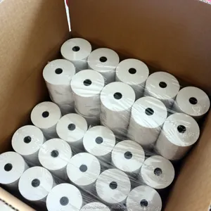 中国供应商80*80打印纸热敏纸卷筒POS热敏纸卷筒