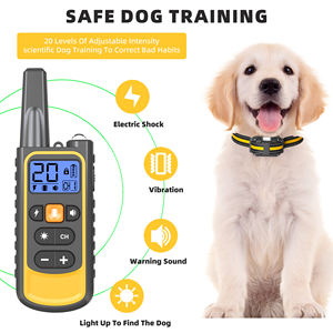 3300ft Long Range Wasserdichtes <span class=keywords><strong>Anti</strong></span> <span class=keywords><strong>Bark</strong></span> Elektrisches Hunde halsband USB Wiederauf lad bares Trainings halsband für Hunde mit Fernbedienung - Product Image 4