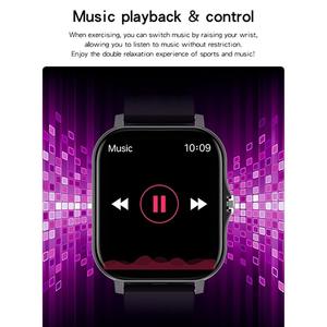 Bracelet intelligent Pro8 carré en TPU, best-seller, avec moniteur de fréquence cardiaque, tensiomètre, <span class=keywords><strong>podomètre</strong></span>, étanche, pour appels téléphoniques, montre connectée - Product Image 4