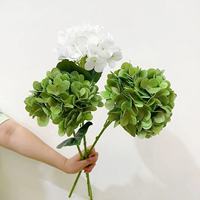 Fleurs Artificielles de Jardin 3D Hydrangea de Haute Qualité pour Salon, Table à Manger, Mariage, Décoration, Fleurs Décoratives