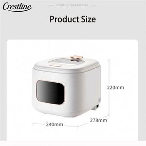 Mini Arrocera Inteligente, Electrodoméstico Moderno con 10 Funciones Preestablecidas, Arrocera Digital Automática con Carcasa de Plástico y App - Product Image 5