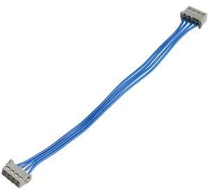 Konektor JST 10KR-6H-P 2.0mm Puncture IDC Wire Harness L350mm UL1061 26AWG Biru Otomotif Industri Elektronik - Product Image 3