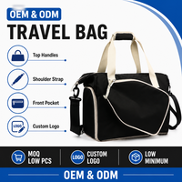 Sac de sport personnalisé en sergé imperméable pour pickleball avec compartiment à chaussures, couleur personnalisable, OEM