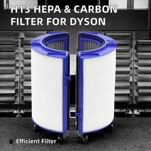 Pour purificateur d'air H13 véritable <span class=keywords><strong>filtre</strong></span> HEPA 2:1 Air propre poussière remplacement <span class=keywords><strong>charbon</strong></span> <span class=keywords><strong>actif</strong></span> nouveau 99% efficacité HP06 TP06 DP04 PH02 - Product Image 3