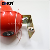Klaxon électrique automobile DHKA 12V, son de vache/taupe, 115 dB, 420 Hz, sans levier de traction, pour camion, moto, ajustement universel AS059A