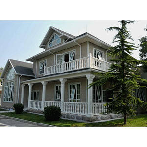 Villa préfabriquée moderne en acier léger de luxe à faible coût, plan de maison esthétique avec chambre pour usage de bureau - Product Image 4