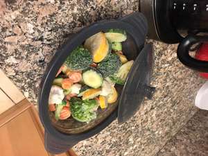 Cuiseur vapeur en silicone sans BPA pour micro-ondes - Product Image 4