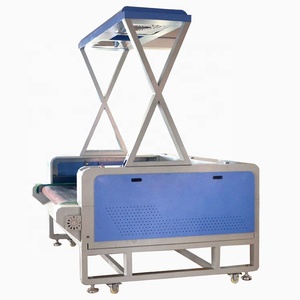 Cao sản xuất 100W/130W/150W may/vải/vải máy cắt <span class=keywords><strong>laser</strong></span> <span class=keywords><strong>1610</strong></span> <span class=keywords><strong>1810</strong></span> với CCD máy ảnh - Product Image 5