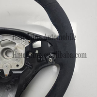Volant de direction en daim de qualité supérieure avec surpiqûres en M pour BMW Série 3 E90 E92 E93