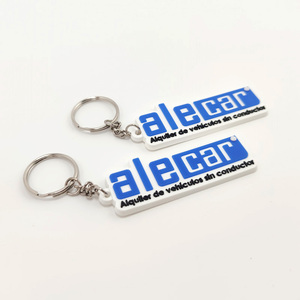 Custom gommato morbido PVC auto Logo portachiavi all'ingrosso, camion di gomma portachiavi per regali promozionali automobilistici - Product Image 4