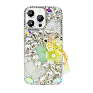 เคสโทรศัพท์มือถือ KINGSOUL ดีไซน์พิเศษ ประดับเพชรเต็มตัว พร้อมที่จับแม่เหล็ก TPU กันกระแทก หรูหรา วิบวับ  แบบสั่งทำส่วนตัว - Product Image 3