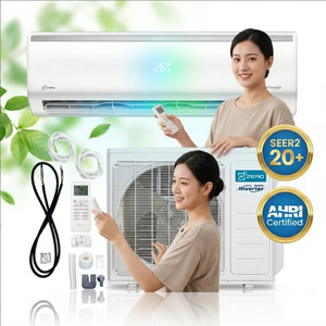 เครื่องปรับอากาศแบบแยกส่วน SEER2 รุ่นเงียบ ติดผนัง ขนาดเล็ก สำหรับทำความเย็นและความร้อน เหมาะสำหรับโรงแรม บ้านพักอาศัย และใช้งานกลางแจ้ง ได้รับมาตรฐาน Energy Star ประสิทธิภาพสูง - Product Image 1