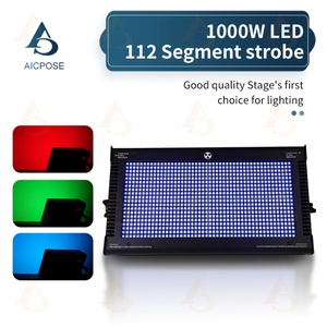 AICPOSE - Luces Estroboscópicas de Aleación de Aluminio de 1000W, Luces Estroboscópicas LED 3 en 1 de Colores para Escenario, Venta al por Mayor de Fábrica - Product Image 3