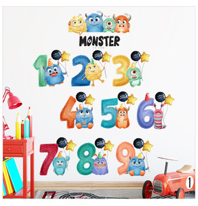 Autocollant mural en vinyle de croissance de la taille des filles et des garçons pour la chambre d'enfant, la crèche, la salle de classe, la décoration de la maison, autocollant mural pour chambre d'enfant - Product Image 1