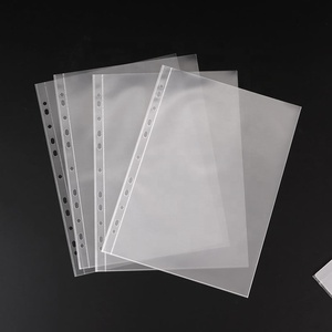 A4 Frosted Clear Protective Office Learning Test Paper Storage Folder Kit <strong>Document</strong> Sleeves Waterproof Folder Pp File Storage Bag - Product Image 3