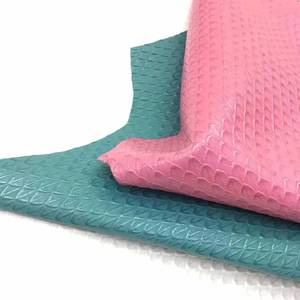 <strong>Dragon</strong> Scale Embossed Leather 1.2-1.4MM Thick Soft Cow <strong>Hide</strong> Full Grain Genuine Leather - Product Image 1