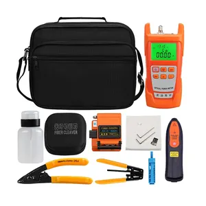 Gute Qualität FTTH Fiber Optic Tool Kit mit Fiber Fibra Optica Power Meter und 10mW Visual Fault Locator FC-6S FTTH Tool