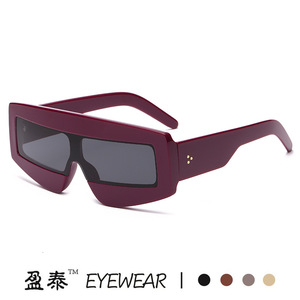 Eyewear <b>Oversized</b> Square <b>Sunglasses</b> UV400 PC Frame Unisex Fashion Style - Product Image 4