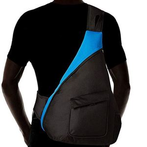 Sac à bandoulière Pickleball Fanatic avec poches en filet pour raquettes, balles, équipement et bouteille d'eau - Product Image 1