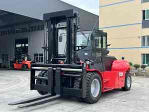 Carretilla elevadora diésel de servicio pesado 25T, contrapeso de 25000kg, especialista en componentes de dirección y turbina eólica de 4 ruedas - Product Image 3