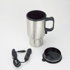 Tasse <span class=keywords><strong>thermos</strong></span> chauffante en acier inoxydable, 16oz, 1 unité, tasse <span class=keywords><strong>pour</strong></span> <span class=keywords><strong>voiture</strong></span>, cadeau de Promotion - Product Image 1