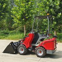 Gelenkiger Mini-Lader DY620 Hydrostatischer Allradantrieb Kleiner Radlader zum Verkauf