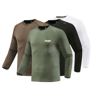 Nouveaux hommes en plein air léger vêtements de sport respirant entraînement entraînement sport T-shirt à manches longues chemise à séchage rapide - Product Image 6