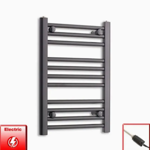 Sèche-serviettes intelligent, chauffe-serviettes électrique à 8 barres courbes, 102W, montage mural, acier inoxydable 304 poli miroir - Product Image 4