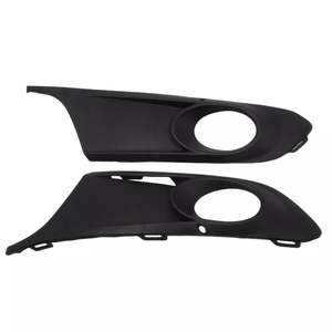 Rejilla de Luz Antiniebla Delantera para Volkswagen Jetta, Moldura ABS, 2011-2014, OEM 5C6853666A 5C6853665A - Product Image 4